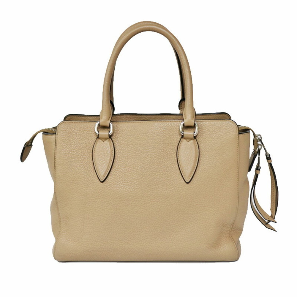 Prada Tan Phenix Handbag Brown Leather 2WAY Vitello